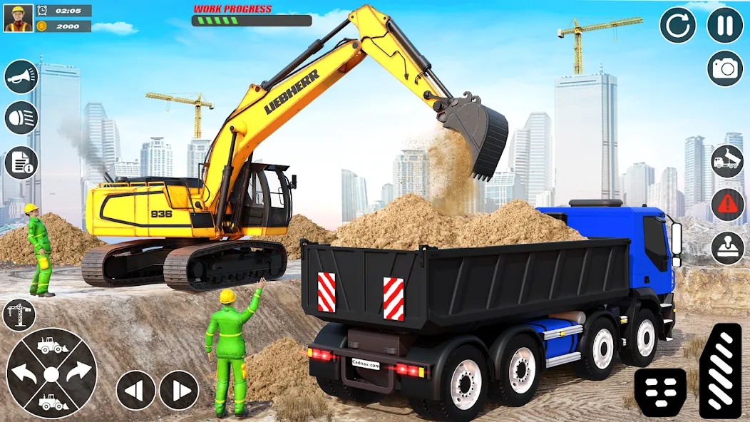 City Builder Construction Sim (Сити Билдер Констракшн Сим)  [МОД Unlocked] Screenshot 1