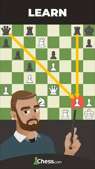 Chess - Play and Learn  [МОД Много денег] Screenshot 5