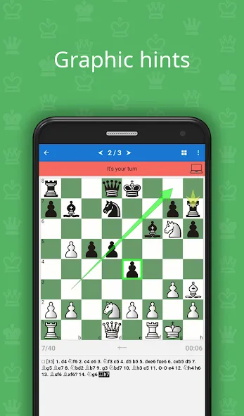 Chess Opening Lab (1400-2000)  [МОД Меню] Screenshot 1