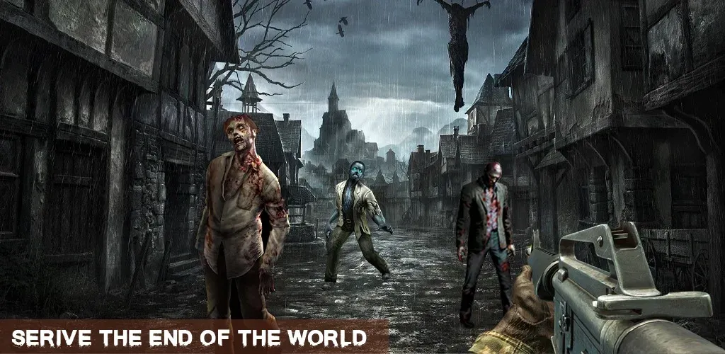 Zombie Games 3d 2024 : fps War  [МОД Menu] Screenshot 5