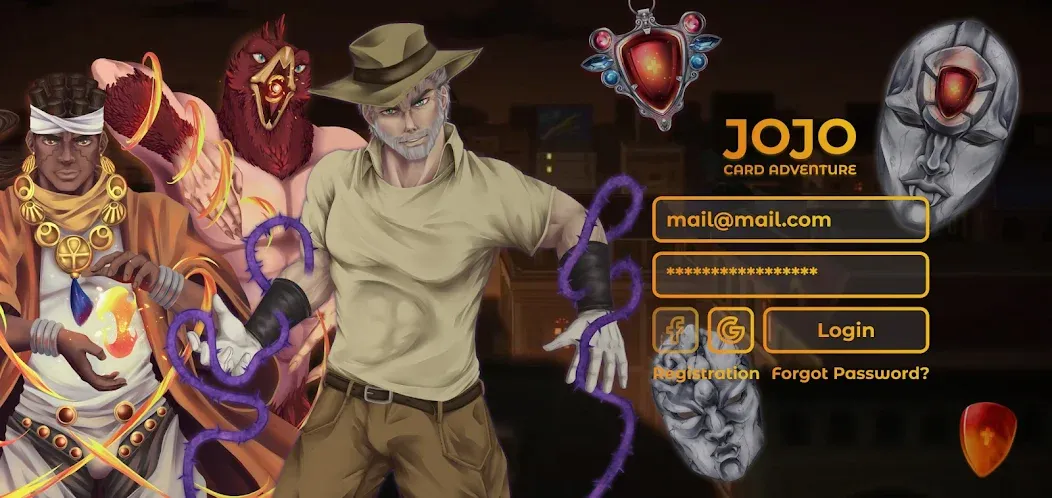 JOJO: Card Adventure－TCG & CCG (Джоджо)  [МОД Много денег] Screenshot 2