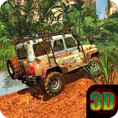 Взломанная Offroad Jeep Driving Simulator  [МОД Menu] - стабильная версия apk на Андроид