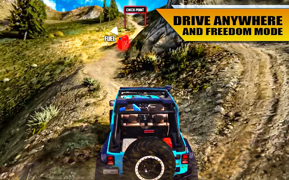 Off Road Jeep Drive Simulator  [МОД Много денег] Screenshot 5