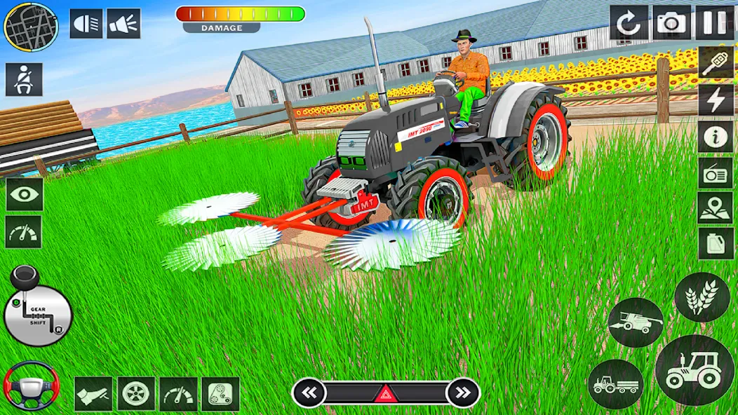 Big Tractor Farming Simulator (Биг Трактор Фарминг Симулятор)  [МОД Unlocked] Screenshot 4