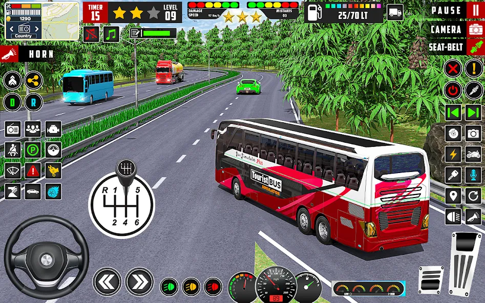 City Bus Simulator 3D Bus Game (Симулятор городского автобуса 3D  игра   )  [МОД Меню] Screenshot 1