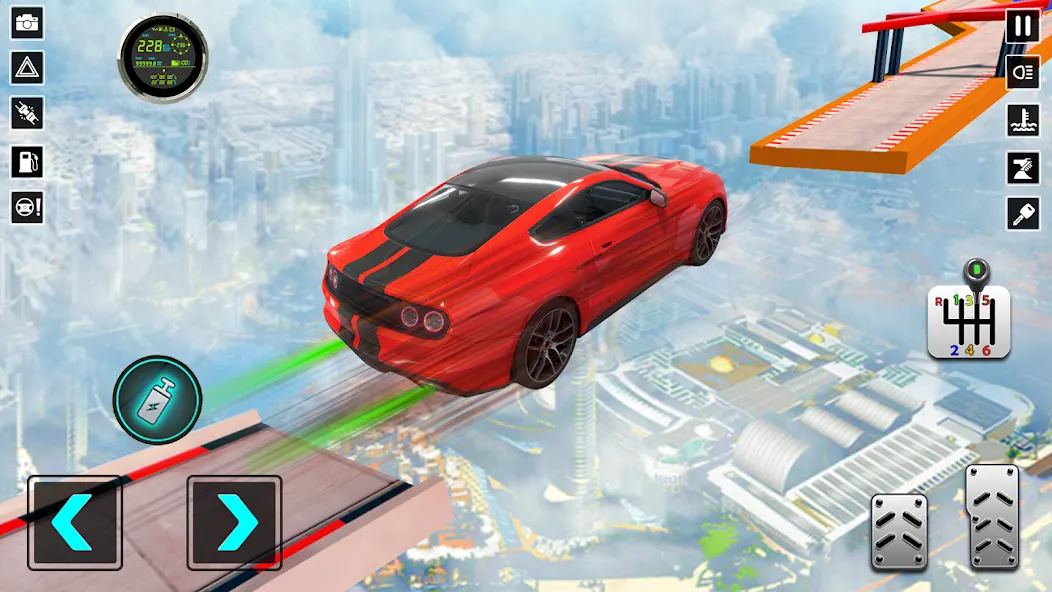 TopRace: Fast Car Simulator (Рамп Кар Гейм)  [МОД Mega Pack] Screenshot 4