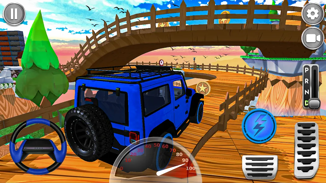 Mountain Climb 4x4 Car Games (Маунтин Клайм 4х4 игры на машинах)  [МОД Много денег] Screenshot 5