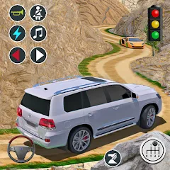 Скачать взломанную Mountain Climb 4x4 Car Games (Маунтин Клайм 4х4 игры на машинах)  [МОД Много денег] - последняя версия apk на Андроид