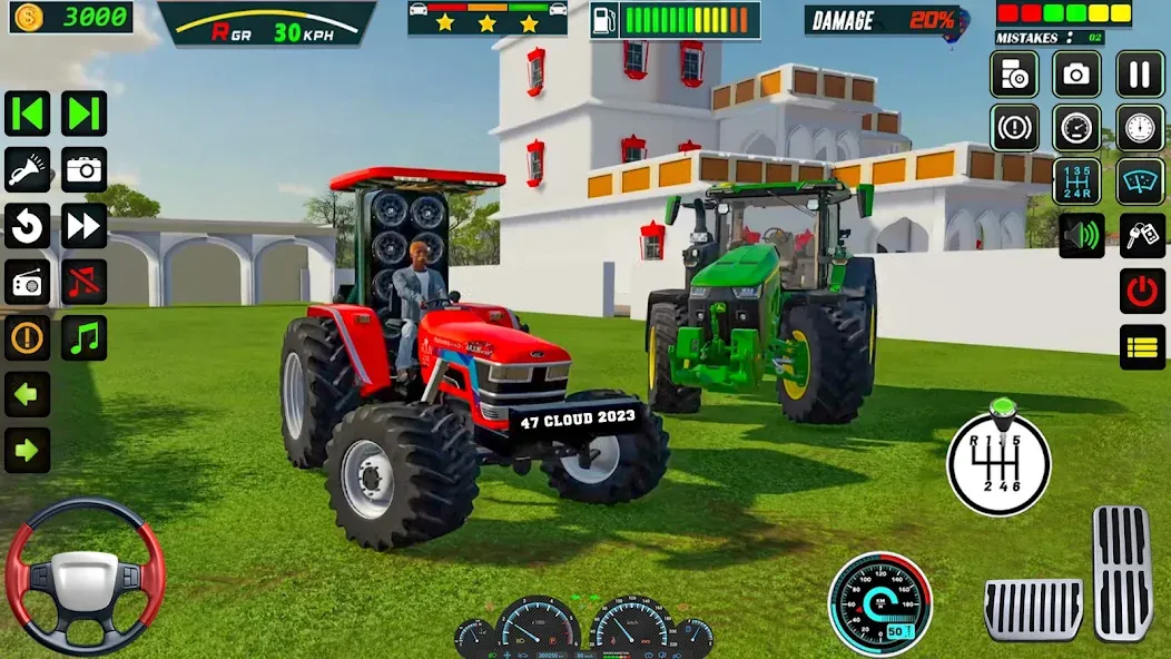 US Tractor Farming Games 3d  [МОД Все открыто] Screenshot 1