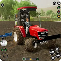 Взлом US Tractor Farming Games 3d  [МОД Все открыто] - стабильная версия apk на Андроид