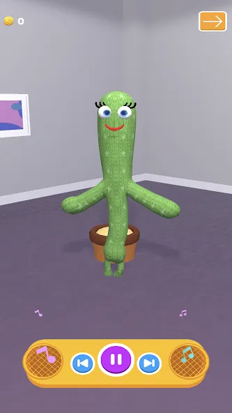 Talking Cactus (Токинг Кактус)  [МОД Много денег] Screenshot 2