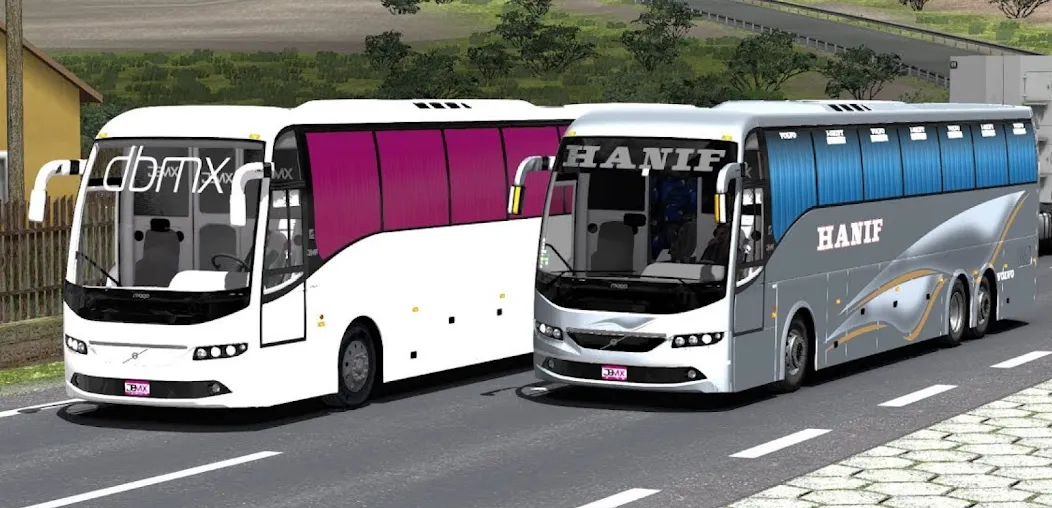 Bus Game Traveling Simulator  [МОД Все открыто] Screenshot 2