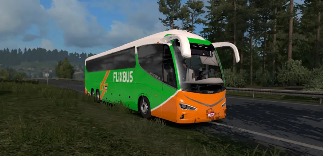 Bus Game Traveling Simulator  [МОД Все открыто] Screenshot 3