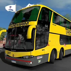 Взломанная Bus Game Traveling Simulator  [МОД Все открыто] - полная версия apk на Андроид