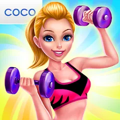 Скачать взлом Fitness Girl - Dance & Play  [МОД Mega Pack] - последняя версия apk на Андроид