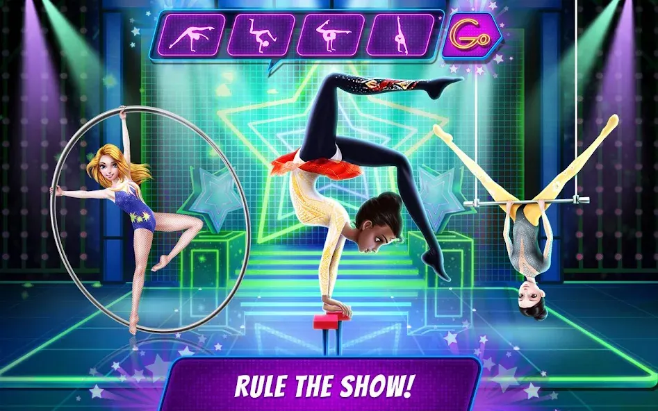 Acrobat Star Show - Girl Power  [МОД Меню] Screenshot 1