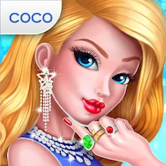 Взломанная Rich Girl Mall - Shopping Game  [МОД Много денег] - последняя версия apk на Андроид