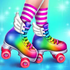 Взлом Roller Skating Girls  [МОД Все открыто] - последняя версия apk на Андроид