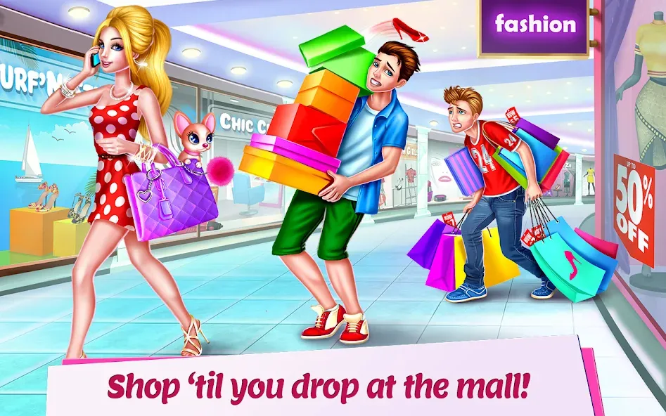 Shopping Mall Girl: Chic Game  [МОД Menu] Screenshot 1