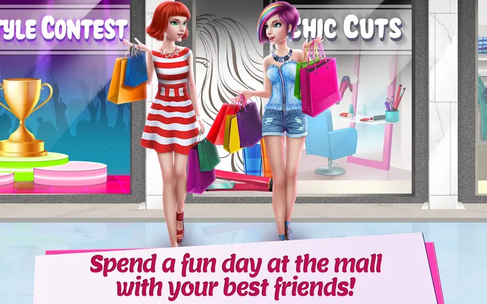 Shopping Mall Girl: Chic Game  [МОД Menu] Screenshot 2