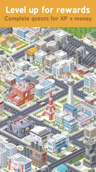 Pocket City Free (Покет Сити)  [МОД Меню] Screenshot 2