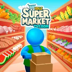 Взлом Idle Supermarket Tycoon－Shop (Айдл Супермаркет Тайкун)  [МОД Много монет] - полная версия apk на Андроид