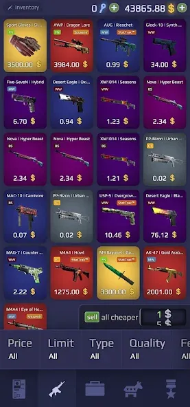 Case Royale cs2 and csgo cases (Кейс Рояль)  [МОД Unlimited Money] Screenshot 3