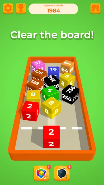 Chain Cube 2048: 3D merge game (Чейн Куб)  [МОД Unlimited Money] Screenshot 3