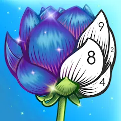 Скачать взлом Color Swipe Coloring Book game  [МОД Много монет] - полная версия apk на Андроид