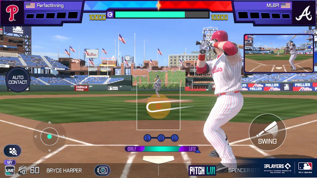 MLB Perfect Inning 24 (МЛБ Совершенная Подача 23)  [МОД Menu] Screenshot 5