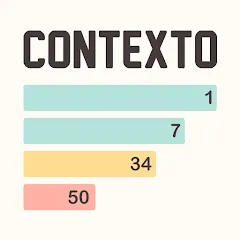 Взломанная Contexto - Similar Word (Контекст)  [МОД Все открыто] - стабильная версия apk на Андроид