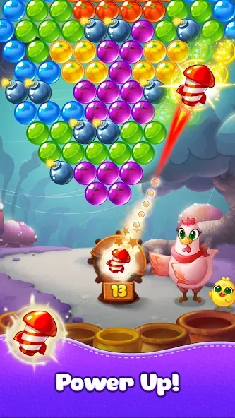 Bubble CoCo : Bubble Shooter (Бабл Коко)  [МОД Бесконечные монеты] Screenshot 3