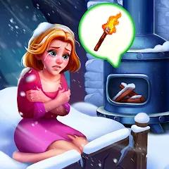 Взломанная Dream Family - Match 3 Games (вит Кранч)  [МОД Mega Pack] - стабильная версия apk на Андроид