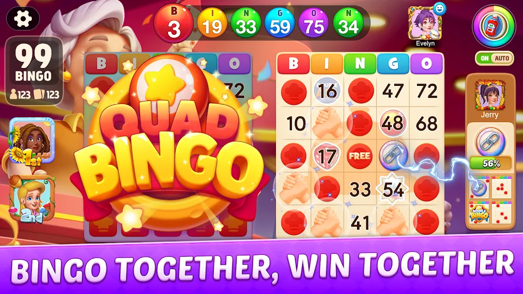 Bingo Frenzy®-Live Bingo Games (Бинго Френзи)  [МОД Меню] Screenshot 2