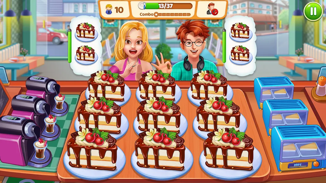 Food Voyage: Fun Cooking Games (Фуд Воядж)  [МОД Бесконечные деньги] Screenshot 2