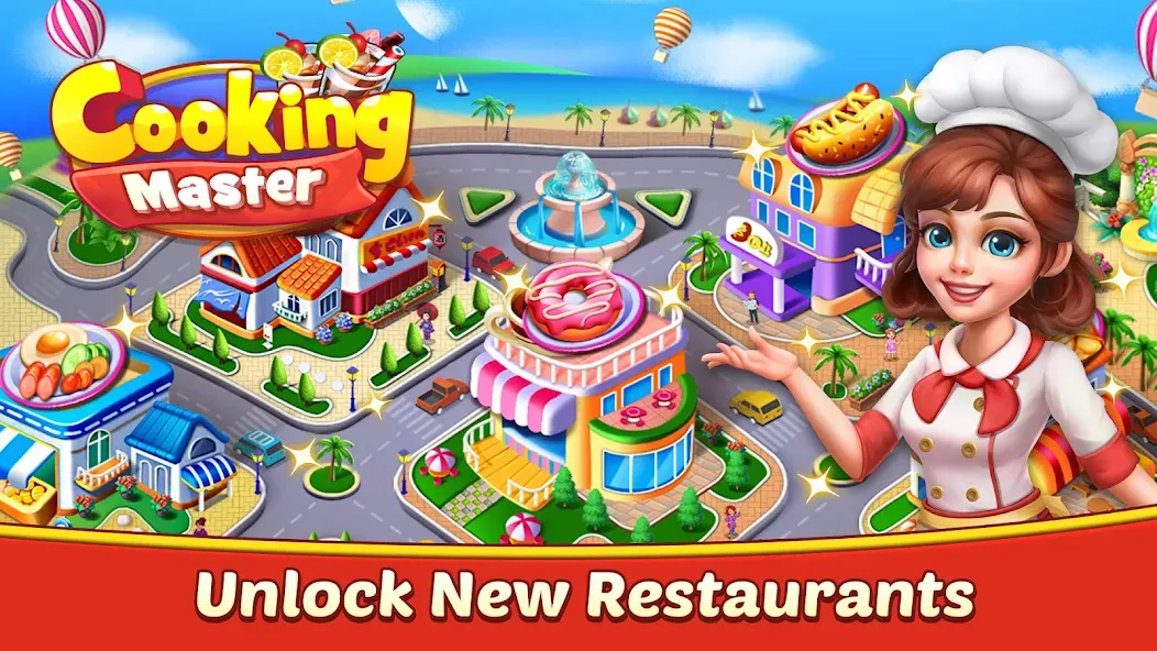 Cooking Master:Restaurant Game (Кукинг Мастер)  [МОД Все открыто] Screenshot 1