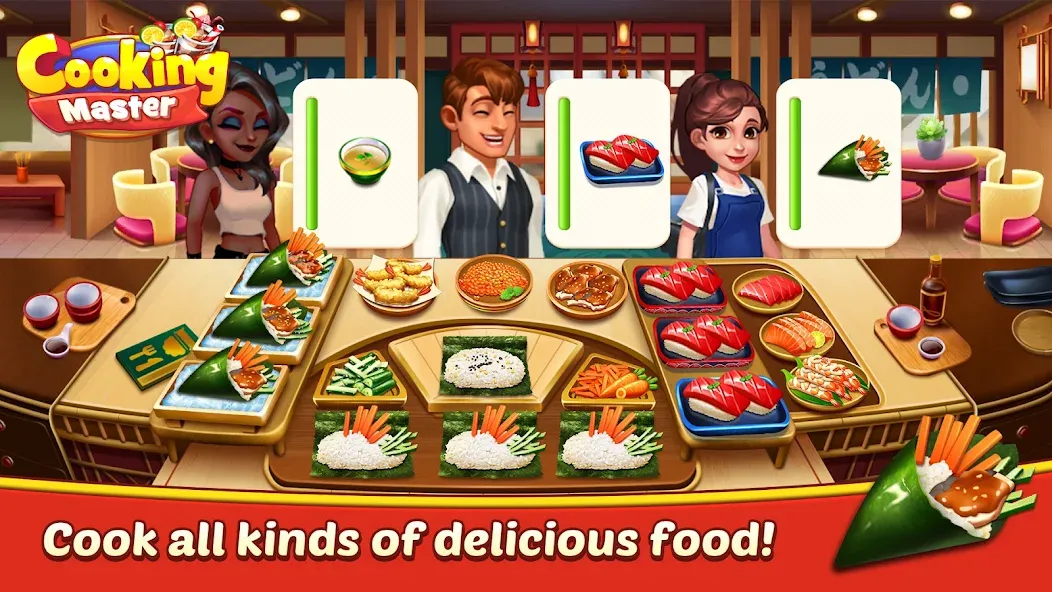 Cooking Master:Restaurant Game (Кукинг Мастер)  [МОД Все открыто] Screenshot 3