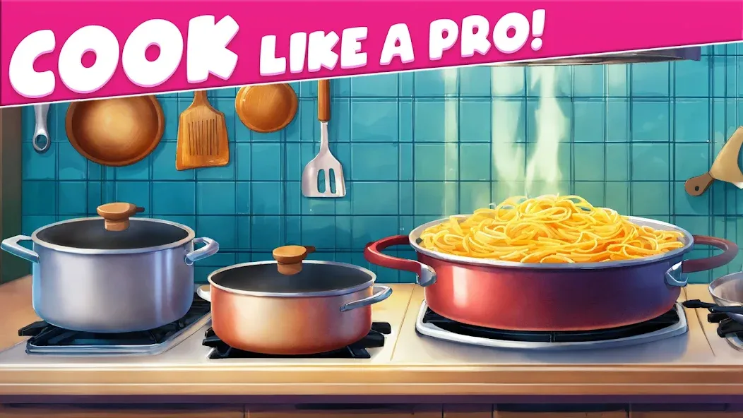 Cooking Taste Restaurant Games  [МОД Menu] Screenshot 1