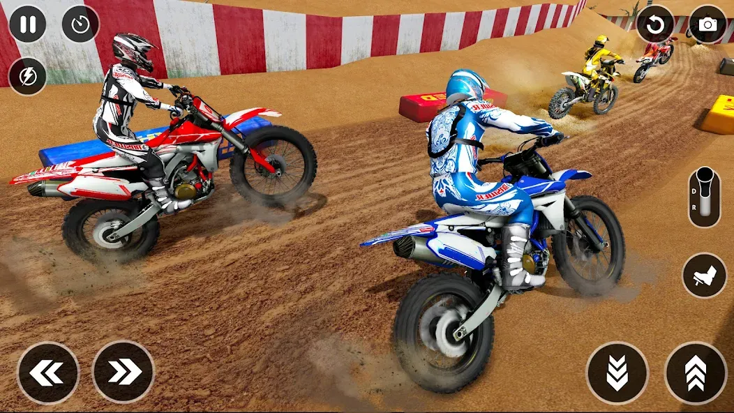 Mountain Dirt Bike Champions  [МОД Unlimited Money] Screenshot 1