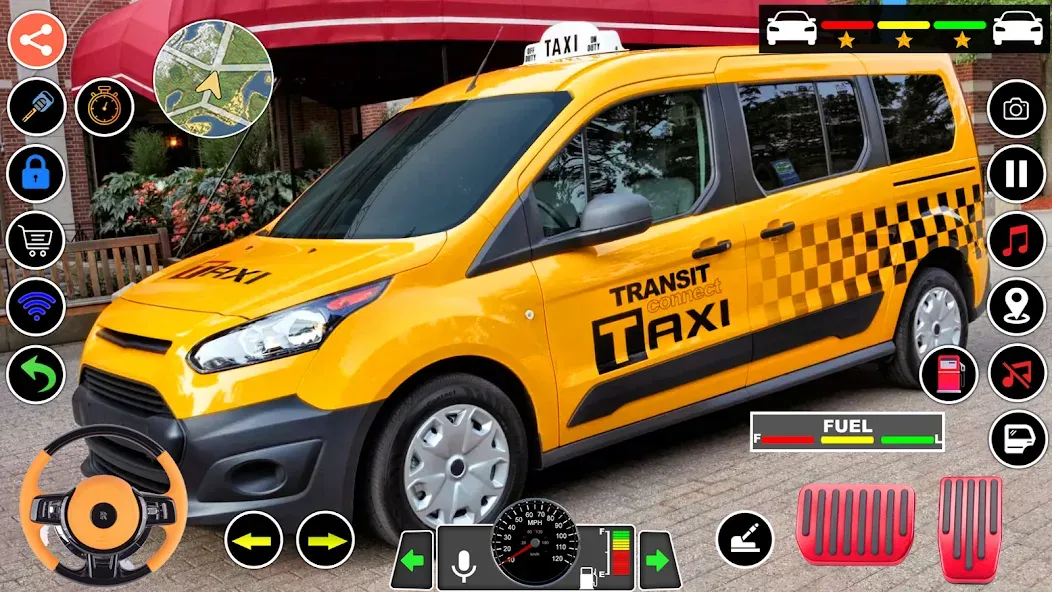 US Taxi Game 2023-Taxi Driver  [МОД Много денег] Screenshot 2