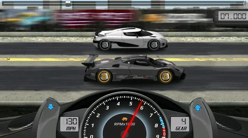 Drag Racing (Драгрейсинг)  [МОД Много денег] Screenshot 2