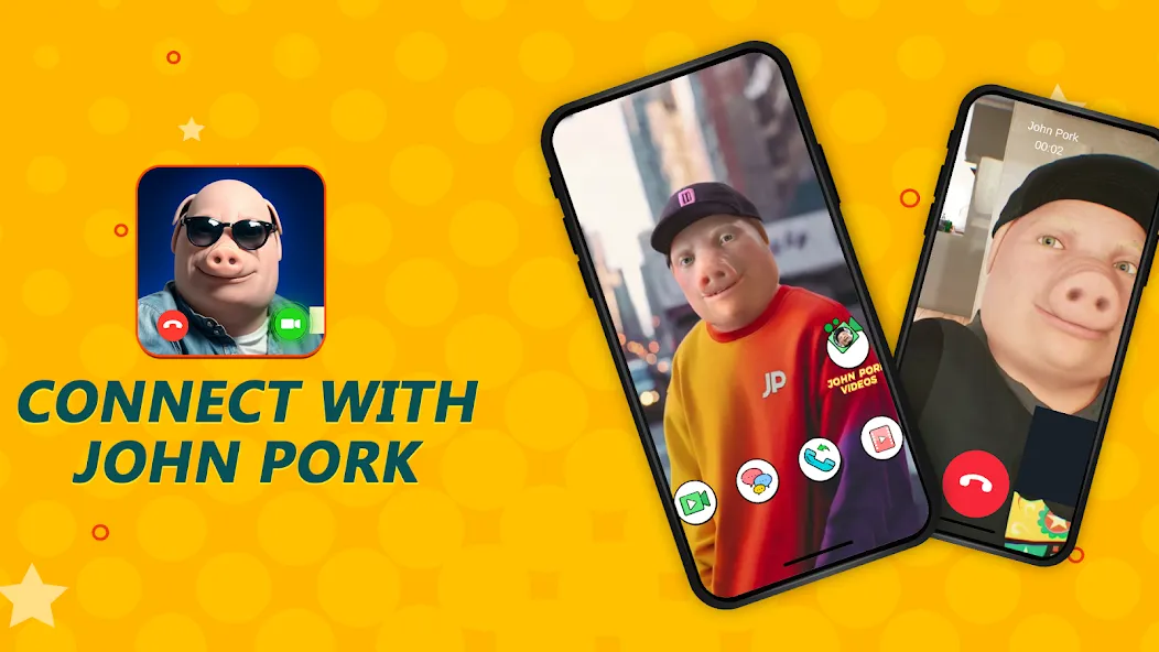 John Pork In Video Call (Джон Порк ин Видео Колл)  [МОД Unlocked] Screenshot 4