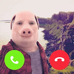 Взлом John Pork In Video Call (Джон Порк ин Видео Колл)  [МОД Unlocked] - стабильная версия apk на Андроид