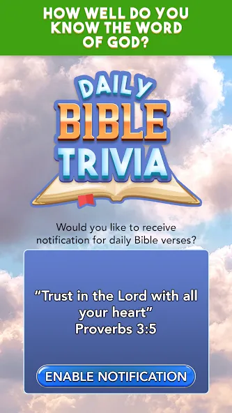 Daily Bible Trivia Bible Games (Ежедневные викторины Библии библейские игры)  [МОД Бесконечные деньги] Screenshot 3