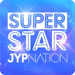 Скачать взломанную SUPERSTAR JYPNATION (уперстар )  [МОД Меню] - стабильная версия apk на Андроид