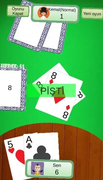 Klasik Pişti İnternetsiz  [МОД Меню] Screenshot 3