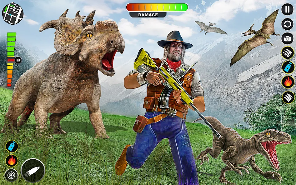 Real Dino Hunter 3D Gun Games (Уайлд Динозавр Хантер Ган Геймс)  [МОД Много денег] Screenshot 4