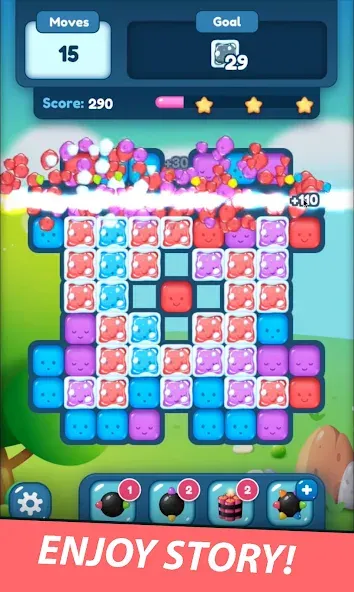 Match Blast Puzzle 3  [МОД Unlimited Money] Screenshot 4