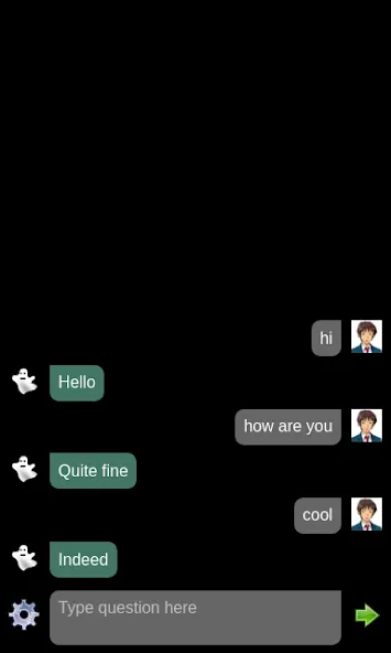 Ghost chat bot (Гостчатбот)  [МОД Меню] Screenshot 2