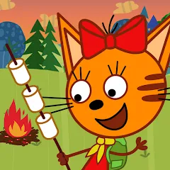 Взломанная Kid-E-Cats: Kitty Cat Games!  [МОД Бесконечные деньги] - последняя версия apk на Андроид